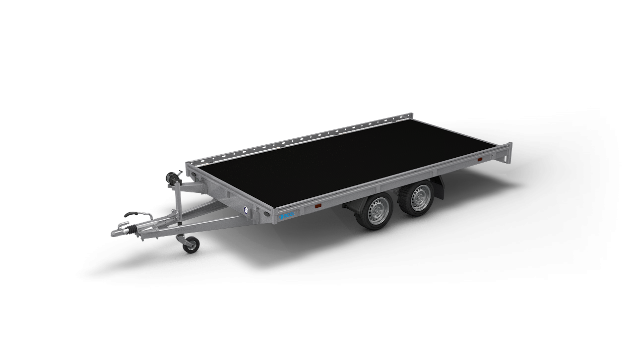  HAPERT Transportanhänger INDIGO HF-2 nicht kippbarer Maschinentransporter 