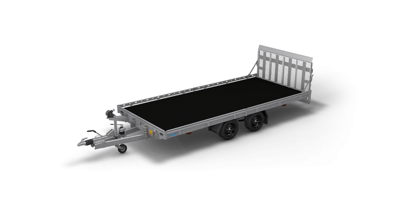  HAPERT Transportanhänger INDIGO HT-2 hydraulisch kippbarer Maschinentransporter 