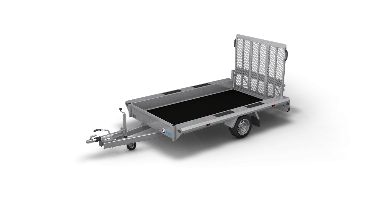  HAPERT Transportanhänger INDIGO LF-1 nicht kippbarer Maschinentransporter 